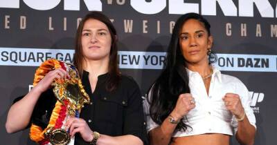 Katie Taylor - Amanda Serrano - Katie Taylor sidesteps opponent Amanda Serrano’s call for 12 three-minute rounds - msn.com -  New York -  Brooklyn - Puerto Rico - county Taylor