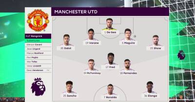 We simulated Burnley vs Manchester United to get a score prediction