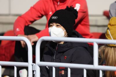 Peng Shuai pictured at Winter Olympic events as WTA reiterate concern for tennis star