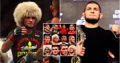Khabib Nurmagomedov's face after last 12 UFC fights proves he was untouchable