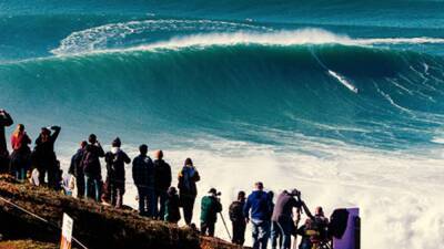Alerta verde: llegan las olas gigantes para el Nazaré Tow Surfing Challenge
