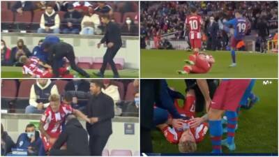 Atletico Madrid: Diego Simeone forced Daniel Wass to play on v Barcelona with serious injury