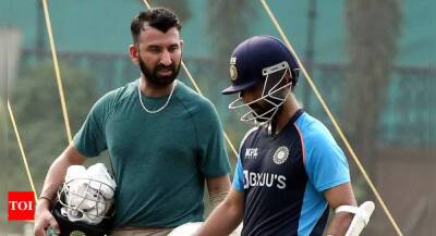Ranji Trophy: Five-day quarantine, squad size capped at 30, Cheteshwar Pujara versus Ajinkya Rahane in Ahmedabad - timesofindia.indiatimes.com -  Ahmedabad -  Mumbai