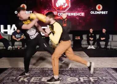 Russian MMA Fighter Sparks Wild Brawl By Punching Opponent During Face-Off - sportbible.com - Russia