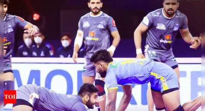 PKL: Ashish shines as Haryana Steelers beat Tamil Thalaivas - timesofindia.indiatimes.com