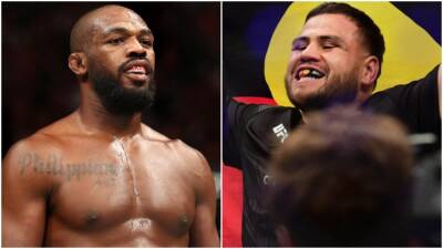 Jon Jones called out by Tai Tuivasa ahead of heavyweight debut