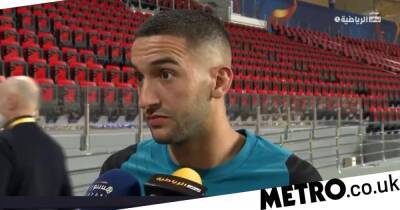 Ralf Rangnick - Raphael Varane - Vahid Halilhodzic - Hakim Ziyech - Chelsea midfielder Hakim Ziyech quits Morocco national team after Africa Cup of Nations snub - metro.co.uk - Abu Dhabi - Morocco