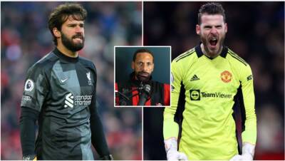Rio Ferdinand names David de Gea and excludes Alisson when listing world's three best goalkeepers