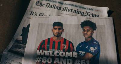 Bundesliga welcomes USMNT stars Pepi, Che, Bello and Paredes with newspaper ads