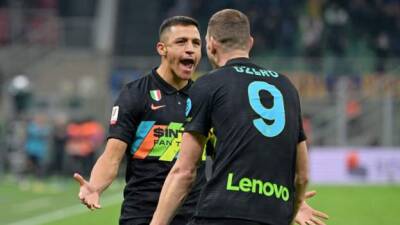 Inter Milan 2-0 Roma: Dzeko and Sanchez score in Coppa Italia win