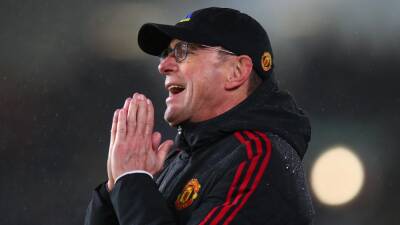 Manchester United boss Ralf Rangnick: A draw against Burnley is not enough after excellent first half