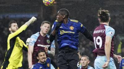 Man United denied by rock-bottom Burnley