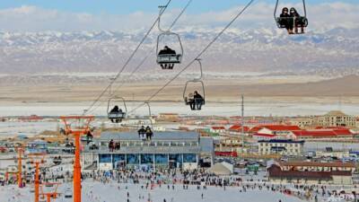 Beijing sells troubled Xinjiang as a winter sports paradise