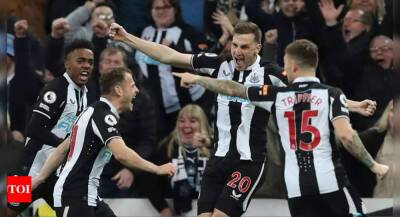 Newcastle United out of bottom three with vital win over Everton