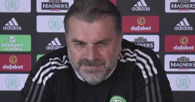 Incredible Celtic stat prompts an Ange Postecoglou trademark as he jokes about 'how sad your life is, mate'