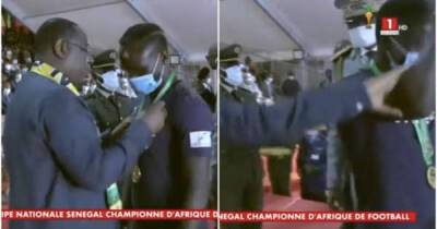 Sadio Mane ignored handshake from Senegal president to celebrate like Roberto Firmino