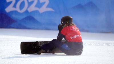 Charlotte Bankes - Lindsey Jacobellis - Blow for British medal hopes as Charlotte Bankes falls short in snowboard-cross - bt.com - Britain - France - Usa - Australia - Canada - Beijing