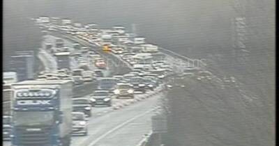 LIVE: Traffic held and severe delays on M66 as emergency services respond to crash - manchestereveningnews.co.uk - Manchester