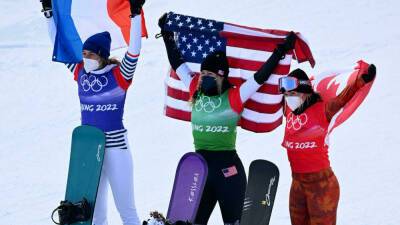 Snowboard silver for France as Jacobellis wins first US gold of the Olympics - france24.com - France - Usa - Canada - Beijing -  Sochi
