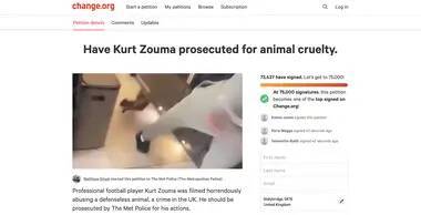 David Moyes - West Ham - London Stadium - Kurt Zouma - Over 70,000 Fans Sign Petition Calling For Cat Kicker Kurt Zouma To Be 'Prosecuted For Animal Cruelty' After Horrific Footage - sportbible.com - Britain - France