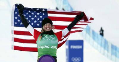 Lindsey Jacobellis says famous 2006 fall ‘shaped her’ to win historic gold at Beijing Olympics