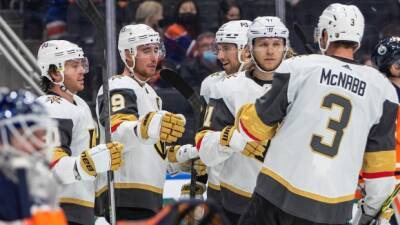 Karlsson, Brossoit lead Golden Knights to shutout of Oilers