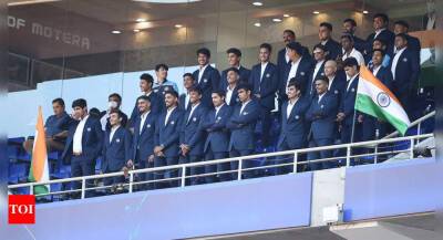 India U-19 heroes feted on the sidelines of second ODI