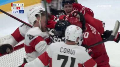 Winter Olympics 2022 - Ice Hockey at its best in Beijing as refs get whacked and players brawl