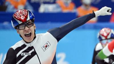 Hwang gives South Korea first short track medal in Beijing with 1,500m gold