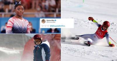 Simone Biles defends Winter Olympic star Mikaela Shiffrin after skier’s shock slalom exit