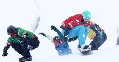Who can rival Australia's Jarryd Hughes for the men's snowboard cross gold medal? - olympics.com - Australia - Beijing - Austria - Taiwan