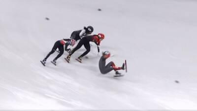 Winter Olympics 2022 - Kim Boutin crashes out of 1000m heats and misses out on finals in Beijing
