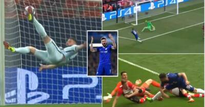 Olivier Giroud: Video of striker scoring in big games for Chelsea proves how crucial he was