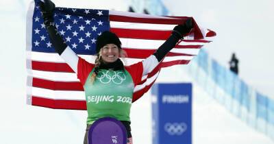 Lindsey Jacobellis - Beijing 2022 Winter Olympics Top Moment of the Day – 9 February: Glory at last for American snowboarder Lindsey Jacobellis - olympics.com - France - Switzerland - Usa - China - Beijing -  Sochi
