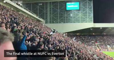 Watch the moment Newcastle United fans cheer Sunderland's defeat to Cheltenham