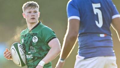 Munster's Coughlan among four changes for Ireland U20