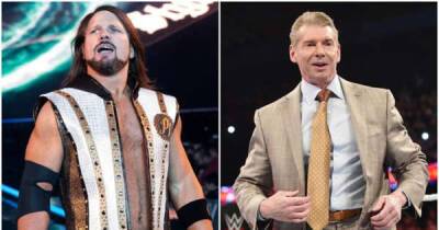 AJ Styles has spoken about the state of his relationship with WWE Chairman Vince McMahon