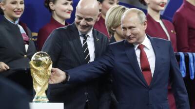 Vladimir Putin - Nikita Mazepin - Russia cast into sporting wilderness as major sporting bodies FIFA and UEFA take drastic action - 7news.com.au - Russia - Finland - Ukraine - Belarus -  Kazan