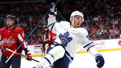 Sandin's late winner sends Maple Leafs past Capitals for 3rd straight win