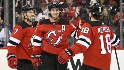 Jack Hughes - Hughes bests older brother as Devils rout Canucks - tsn.ca - New York - state New Jersey