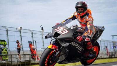 Marc Marquez - Alberto Puig - Honda sale a flote - en.as.com