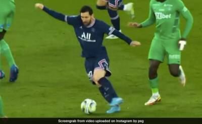 Watch: Lionel Messi Provides Two Wonder Assists To Kylian Mbappe In Paris Saint Germain vs Saint Etienne Ligue 1 Match