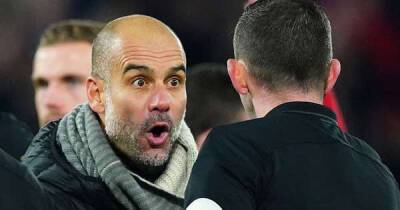 Lewis Hamilton - Ralf Rangnick - Antonio Conte - Michael Oliver - Mike Riley - Michael Oliver named Man City vs Man Utd referee after sparking Pep Guardiola fury - msn.com - Manchester - Spain -  Man