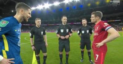 Liverpool: James Milner's reaction to winning the toss for penalty shootout