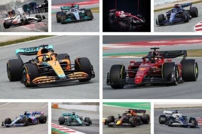 GALLERY | All the cars competing in the 2022 Formula 1 championship with new season liveries