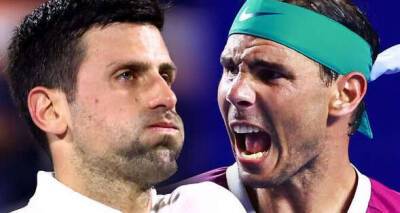 Rafael Nadal - Boris Johnson - Dan Walker - Janette Manrara - ATP rankings IN FULL: Djokovic DROPS from world No 1 while Nadal is on the rise - Top 20 - msn.com - France - Mexico - India - county Prince William