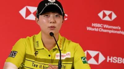 South Korea's Kim upbeat before Singapore title defence