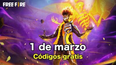 Códigos Free Fire de hoy 1 de marzo de 2022; todas las recompensas gratis - MeriStation - en.as.com