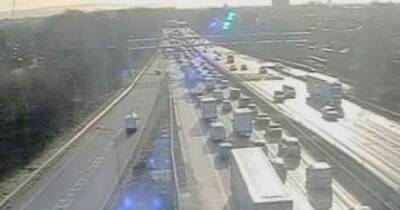 LIVE: All traffic held on M60 near Trafford Centre after crash - latest updates
