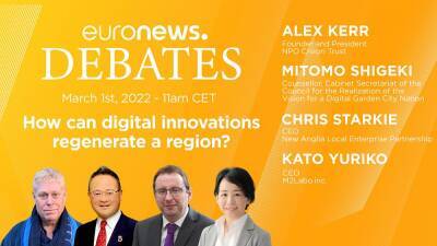 Euronews Debates: How can digital innovations regenerate a region? - euronews.com - Japan